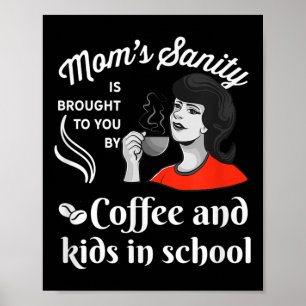 Grappige terug naar school humor Moeders-leraren- Poster