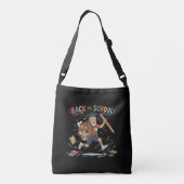 Grappige terug naar school ouderejaars student crossbody tas (Achterkant)