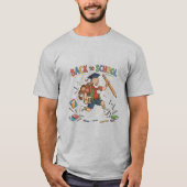 Grappige terug naar school ouderejaars student t-shirt (Voorkant)
