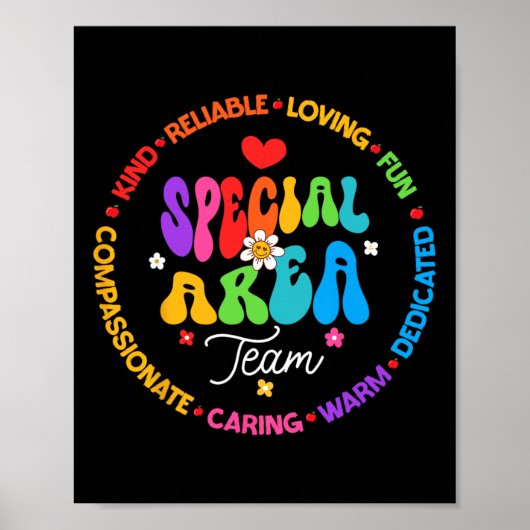 Grappige terug naar school speciale waardering voo poster (Voorkant)