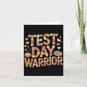 Grappige test dag krijger bruh wetenschap wiskunde kaart
