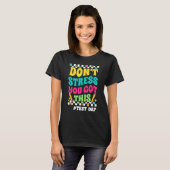 Grappige Testdag Leraar Groovy Testdag Motivati T-shirt (Voorkant volledig)