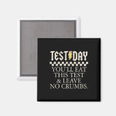 Grappige testdag leraren je eet deze test links magneet (Voorkant / Achterkant)