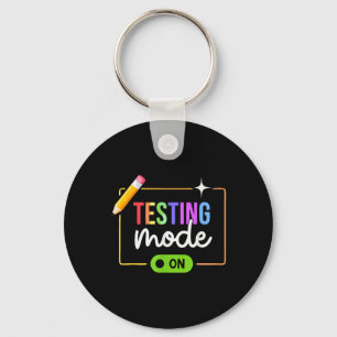 Grappige testmodus op Motivatie testdag voor TE Sleutelhanger