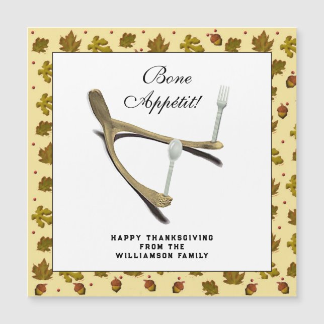Grappige Thanksgiving-cadokaarten (Voorkant)