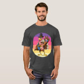 Grappige Thanksgiving Day Kalkoen T-shirt (Voorkant volledig)