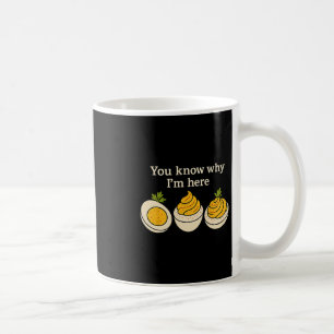 Grappige Thanksgiving Deviled Eggs Je weet waarom Koffiemok
