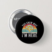 Grappige Thanksgiving Deviled Eggs Je weet waarom Ronde Button 5,7 Cm (Voorkant /achterkant)