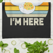 Grappige Thanksgiving Duivelse Eitjes Je weet waar Theedoek (Gevouwen)