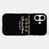 Grappige Thanksgiving Grappen: Slik Je Gevoelens N Case-Mate iPhone Case (Achterkant (horizontaal))