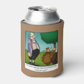 Grappige Thanksgiving Humor Bierkoeler Gift (Blikje Voorkant)
