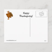 Grappige Thanksgiving Humor Briefkaart "Spectickle (Achterkant)