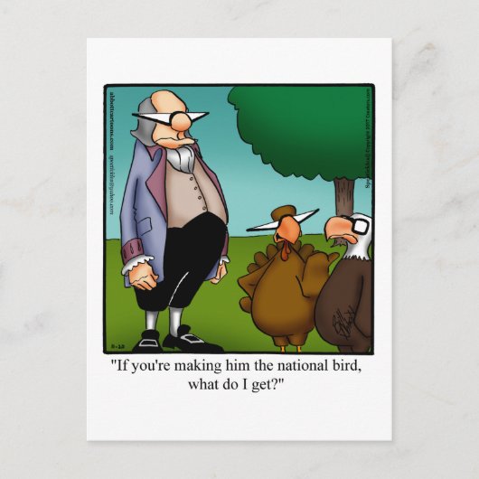 Grappige Thanksgiving Humor Briefkaart "Spectickle (Voorkant)