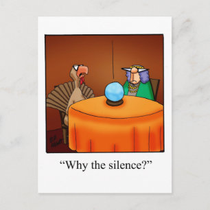 Grappige Thanksgiving Humor Briefkaarten