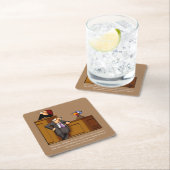 grappige Thanksgiving Humor Kartonnen Onderzetters (Insitu)