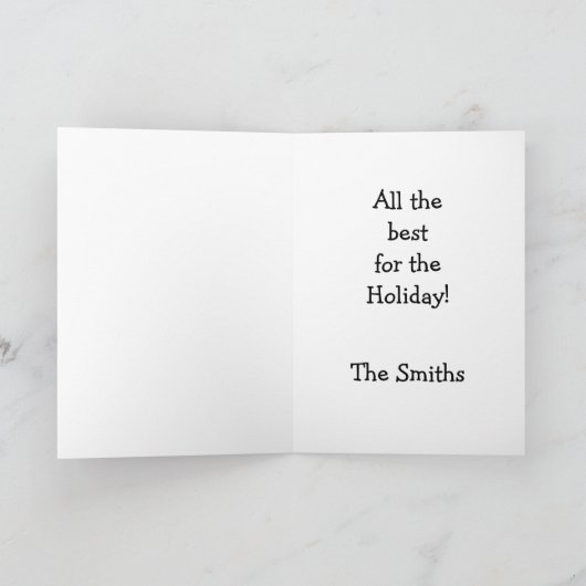 Grappige Thanksgiving humor wenskaart Feestdagen Kaart (Binnen)