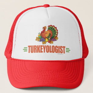 Grappige Thanksgiving-kalkoen Trucker Pet