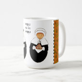 Grappige Thanksgiving Koffiemok (Voorkant rechts)