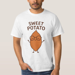 Grappige Thanksgiving met Zoete Aardappel T-shirt