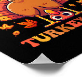 Grappige Thanksgiving Raad Wat Kalkoen Kont 2 Poster (Hoek)