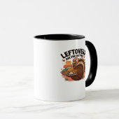 Grappige Thanksgiving - restjes zijn voor stoppers Mok (Voorkant rechts)