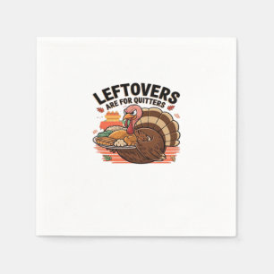 Grappige Thanksgiving - restjes zijn voor stoppers Servet
