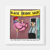 Grappige Thanksgiving ten gunste van magneet (Voorkant)