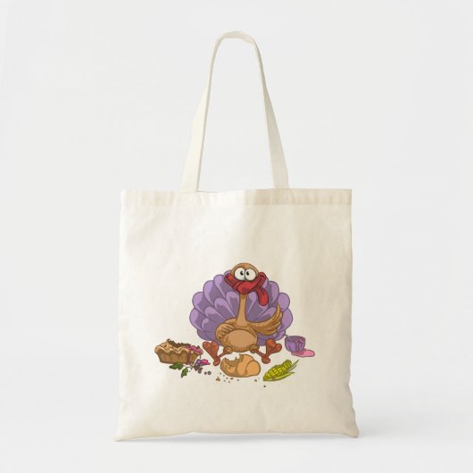 grappige Thanksgiving turkey Tote Bag (Voorkant)