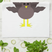 Grappige Thanksgiving Turkije  keuken Tow Theedoek (Gevouwen)