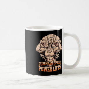 Grappige Thanksgiving Turkije Powerlifting Gym Wor Koffiemok