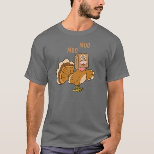 Grappige Thanksgiving TurkijeDag grap T-shirt (Voorkant)