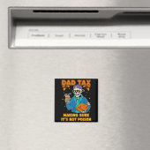 Grappige Thanksgiving Vader Belasting Skelet Kalko Magneet (Insitu (Vaatwasser))