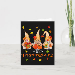 Grappige Thanksgivingen voor vrouwen Gnome - Gnomi Kaart