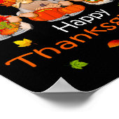 Grappige Thanksgivingen voor vrouwen Gnome - Gnomi Poster (Hoek)