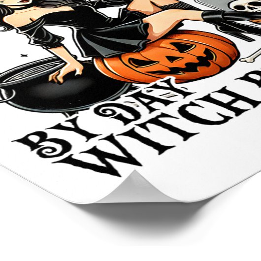 Grappige therapie Halloween Mage Therapeut door Da Poster (Hoek)