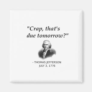 Grappige Thomas Jefferson VS Geschiedenis Leraar S Magneet