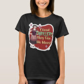 Grappige Thriller Reader Retro Snarky Huisvrouw T-shirt (Voorkant)
