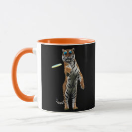 Grappige Tiger Disc Golf Mok