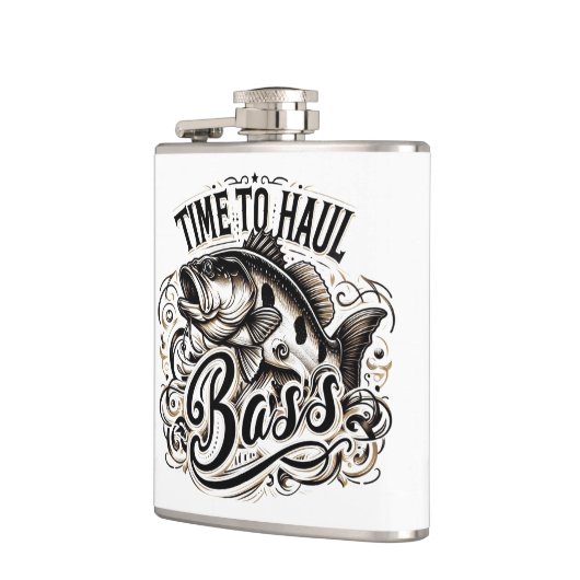 Grappige tijd voor Haul Bass Gevist Heupfles (Links)