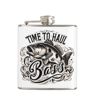 Grappige tijd voor Haul Bass Gevist Heupfles