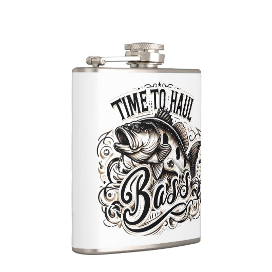 Grappige tijd voor Haul Bass Gevist Heupfles (Rechts)