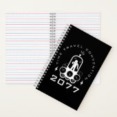 Grappige tijdreizen science fiction notitieboek (Binnen)