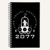 Grappige tijdreizen science fiction notitieboek (Voorkant)