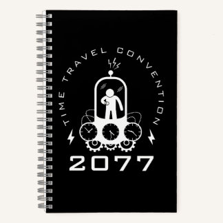 Grappige tijdreizen science fiction notitieboek