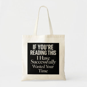 Grappige Tijdverspilling Boodschappentas Tote Bag