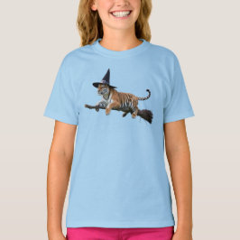 Grappige Tijger Heks Kinderen T-shirt