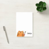 Grappige Tijgerkat Naam Post-it® Notes (Kantoor)