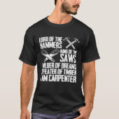 Grappige timmerman ik ben timmerman - kerstcadeau  t-shirt (Voorkant)