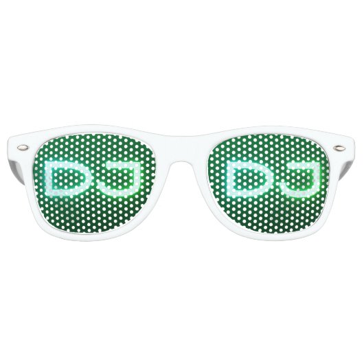 Grappige tinten voor djs Party Zonnebril (Voorkant)