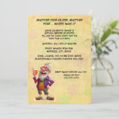 Grappige Tipsy Verjaardag-Drunken Speech Kaart (Staand voorkant)